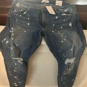 Fashion nova men’s distressed jeans